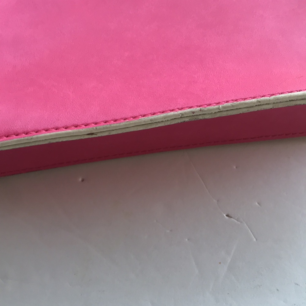 Y2K Vintage Barbie Pink Girly Soho Flap Shoulder Bag Preppy Purse Vegan Mob Wife - Picture 13 of 17